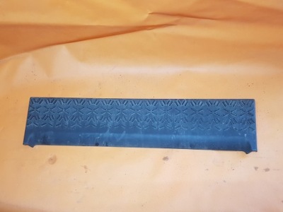 Накладка подножка бампера man tgs euro 6 фото №1