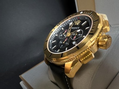 VERSACE zegarek męski (48mm) Casual Chrono VERG00318