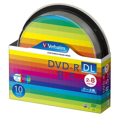 VERBATIM DVD-R DL Printable 8,5GB 2-8x MINUSY !!!!