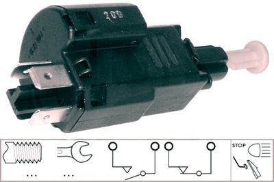 ERA CONMUTADOR DE LUZ LUZ DE FRENADO GENERAL MOTORS - OPEL - SAAB  