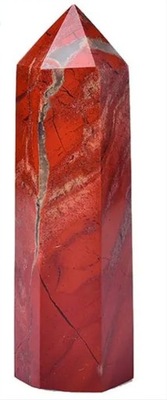 obelisk czerwony jaspis 75 mm (red jasper)