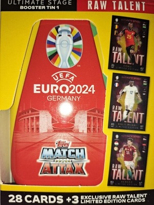 MINIPUSZKA UEFA EURO 2024 GERMANY RAW TALENT