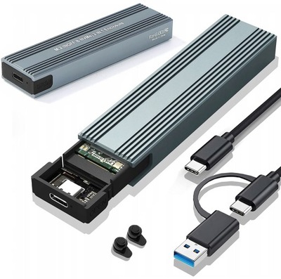 Obudowa Dysku M.2 SSD NGFF NVMe PCIE USB 3.1 Typ C