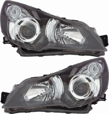 Фары лампы subaru legacy v 5 09-14 l+p фото №1