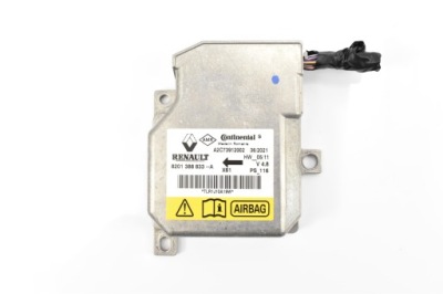 Модуль подушок повітряних штекер 8201388833 renault kangoo ii iii ze фото №1