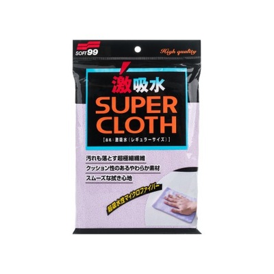 SOFT99 MICROFIBER СУПЕР CLOTH MIKROFIBRA