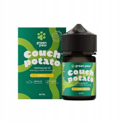 Olejek z CBD dla psa Green Paw Couch Potato Chill 60 ml