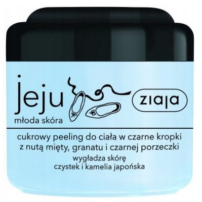 Ziaja Jeju Cukrowy peeling do ciała w kropki 200ml