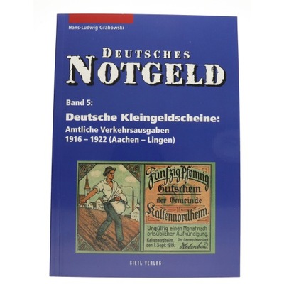 Notgeldy niemieckie - Tom V - Aachen - Lingen