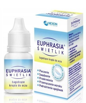 Euphrasia Świetlik Łagodzace krople do oczu 10 ml