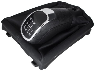 Skoda octavia ii ручка важіль перемикання передач з чохол фото №1