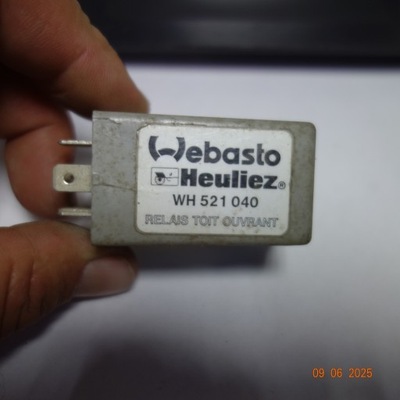 Реле webasto pektron wh521040 renault фото №1