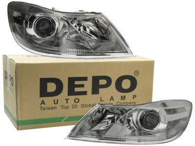 FAROS REJILLAS SKODA OCTAVIA II MK2 04-13  