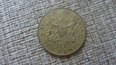 10 centów 1987 Kenia