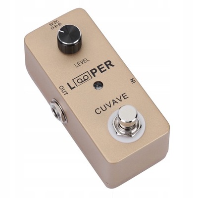 Pedał Mini Looper Pedał efektów gitarowych Pełna