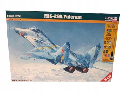 model do sklejania samolot MiG-29A Fulcrum + zesta