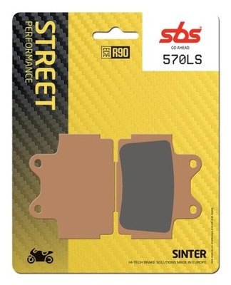 SBS ZAPATAS DE FRENADO KH104 STR EXCEL/RACING SINTER  