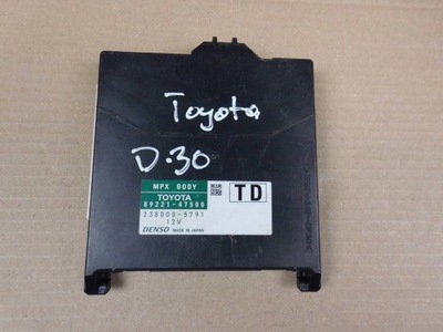 Toyota prius plus модуль mpx 8922147500 фото №1