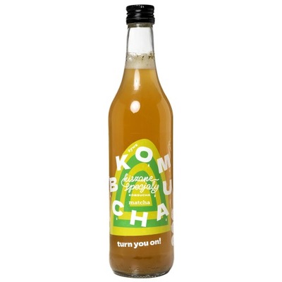 Kombucha matcha 500ml Kiszone Specjały