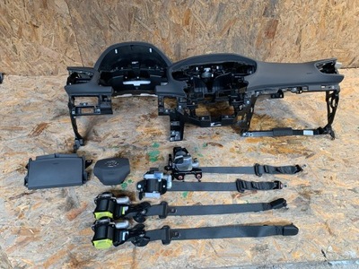 Hyundai ioniq приборная панель консоль подушка безопасности ремни фото №1