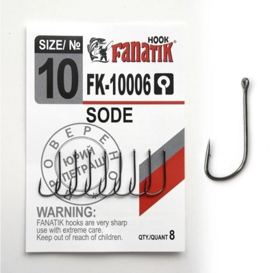 Fanatik Haczyk FK-10006-10 x8 Sode