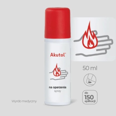 AKUTOL SPRAY NA OPARZENIA 50 ml