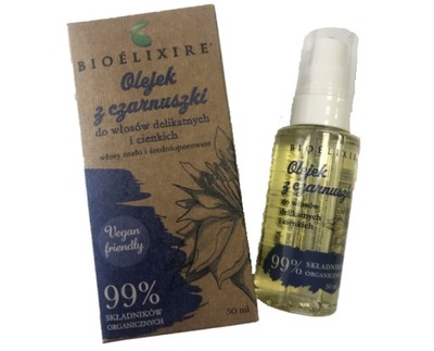 Bioelixire Olejek z Czarnuszki włosy cienkie 50ml