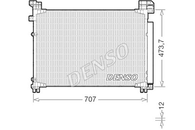 DENSO CONDENSADOR LEXUS NX 15-  