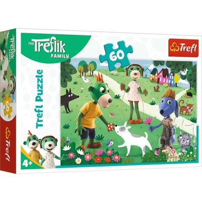 Trefl puzzle 60 Radosny dzień Treflików