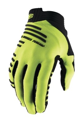 Rękawiczki 100% R-CORE Gloves Fluo Yellow M