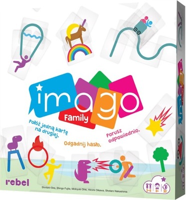 IMAGO FAMILY RODZINNA GRA PLANSZOWA REBEL