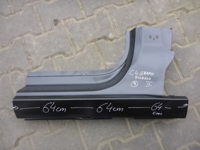 Citroen c4 grand picasso ii 13- порог правый новый оригинал фото №1