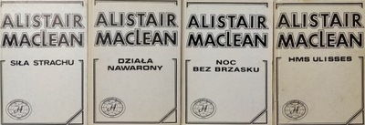 Alistair MacLean x4 książki