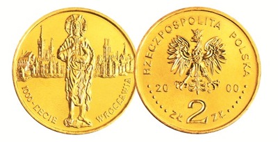 2000 1000-lecie Wrocławia MENNICZA