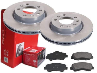 TARCZE KLOCKI BREMBO PRZÓD PEUGEOT 308 II 266MM