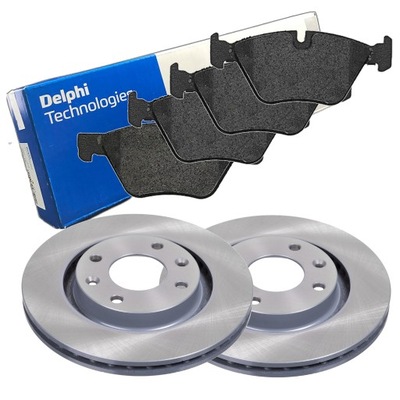 DISCS PADS FRONT DELPHI AUDI A4 B5 AVANT  