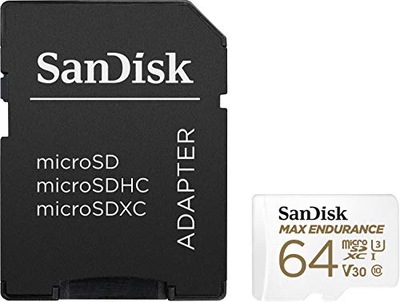 KARTA PAMIĘCI MICRO SD MAX ENDURANCE 64 GB SANDISK