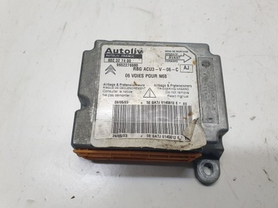 Модуль датчик подушка безпеки citroen xsara picasso 9652276980 фото №1