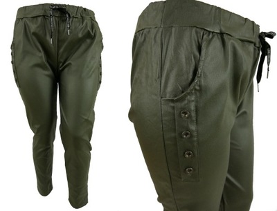 Wygodne porządne spodnie ponad 140cm 56/58 #LENDD#