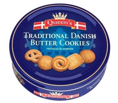 QUEEN'S * DUŃSKIE CIASTKA MAŚLANE CIASTECZKA BUTTER COOKIE