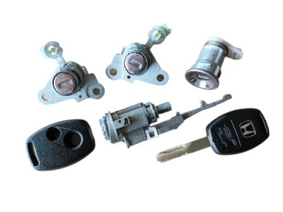 Набор замки замок вкладка do дверь замок зажигания pilot honda jazz ii 2002-2008 фото №1