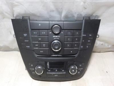 Opel insignia 2.0d 2011r. панель кондиціонера з радіо 13273095 фото №1