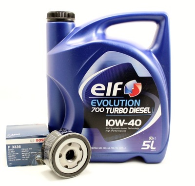 ELF EVOLUTION 700 TD 10W40 5L+FILTR ACEITES RENAULT  