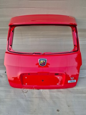 Fiat 500 рестайлинг  abarth крышка багажника задний  2018r grigio 735/a bez покраска фото №1