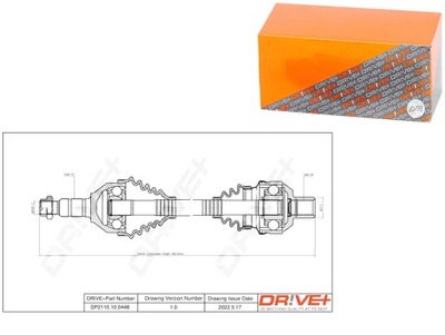 ПОЛУОСЬ ПРИВОДНАЯ OPEL ASTRA 04-10 P DRIVE+