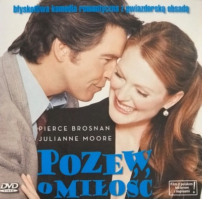POZEW O MIŁOŚĆ DVD BROSNAN MOORE