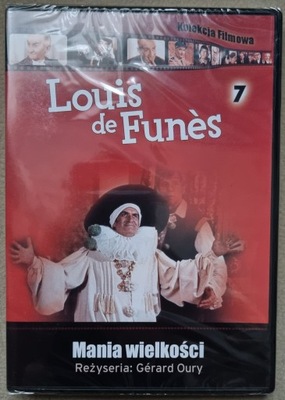 MANIA WIELKOŚCI DVD KOLEKCJA LOUIS DE FUNES KOMEDIA NOWA FOLIA