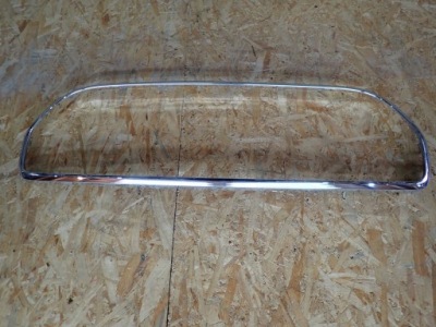 Молдинг хром решётка бампера передний mini cooper one f55 f56 lift lci фото №1