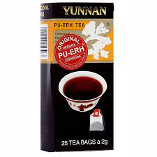 Yunnan Czerwona PU-ERH Herbata 25 Torebek