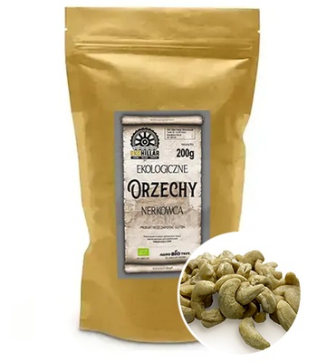 Ekologiczne Orzechy Nerkowca 200 g Bio